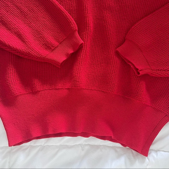 Aritiza Wilfred Red Sweater - Picture 2 of 6